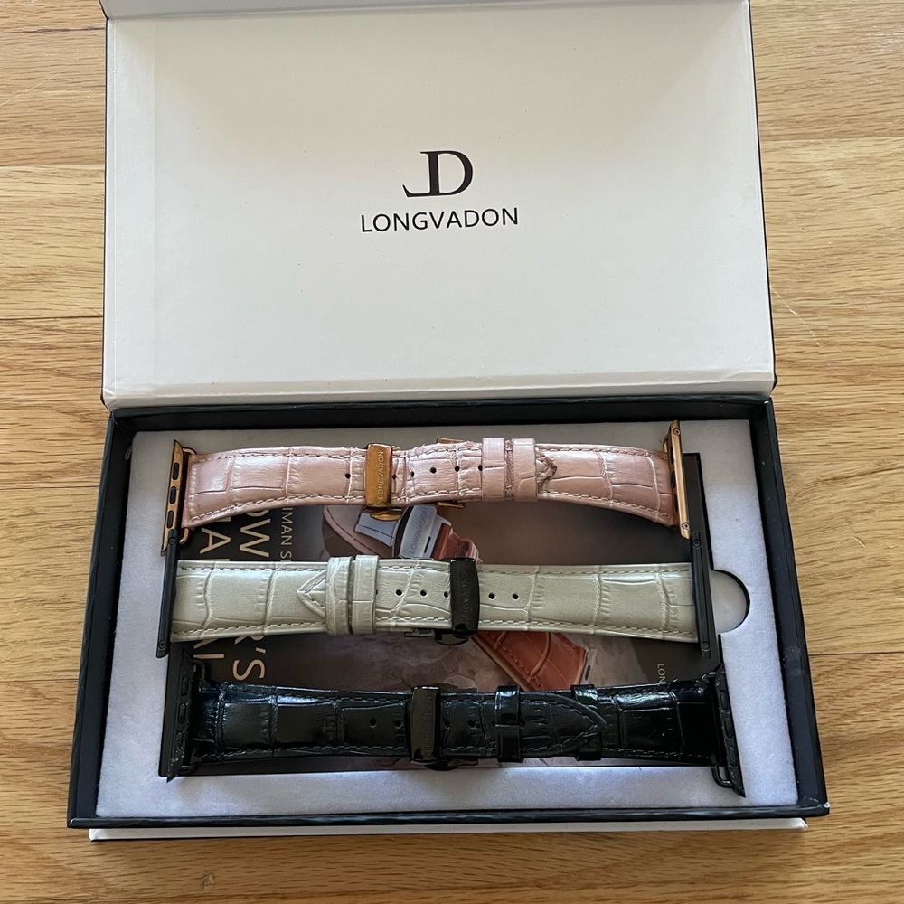 Longvadon Luxury Apple Watch Bands